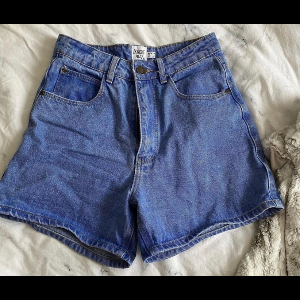 Princess polly denim shorts - Picture 1 of 4
